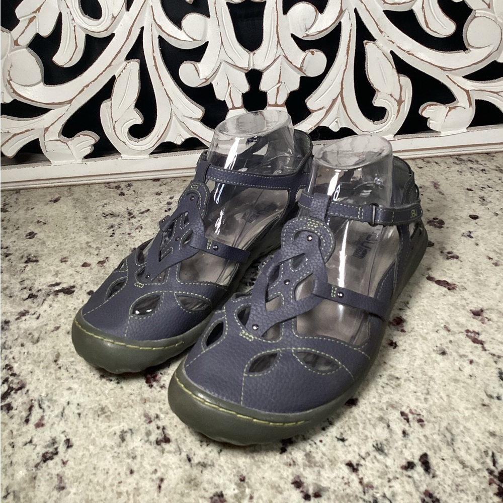 Jamba JBU Blue Sandals Size 8.5